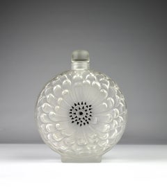 René Lalique, Grand flacon de parfum "Dahlia", France, années 1930
