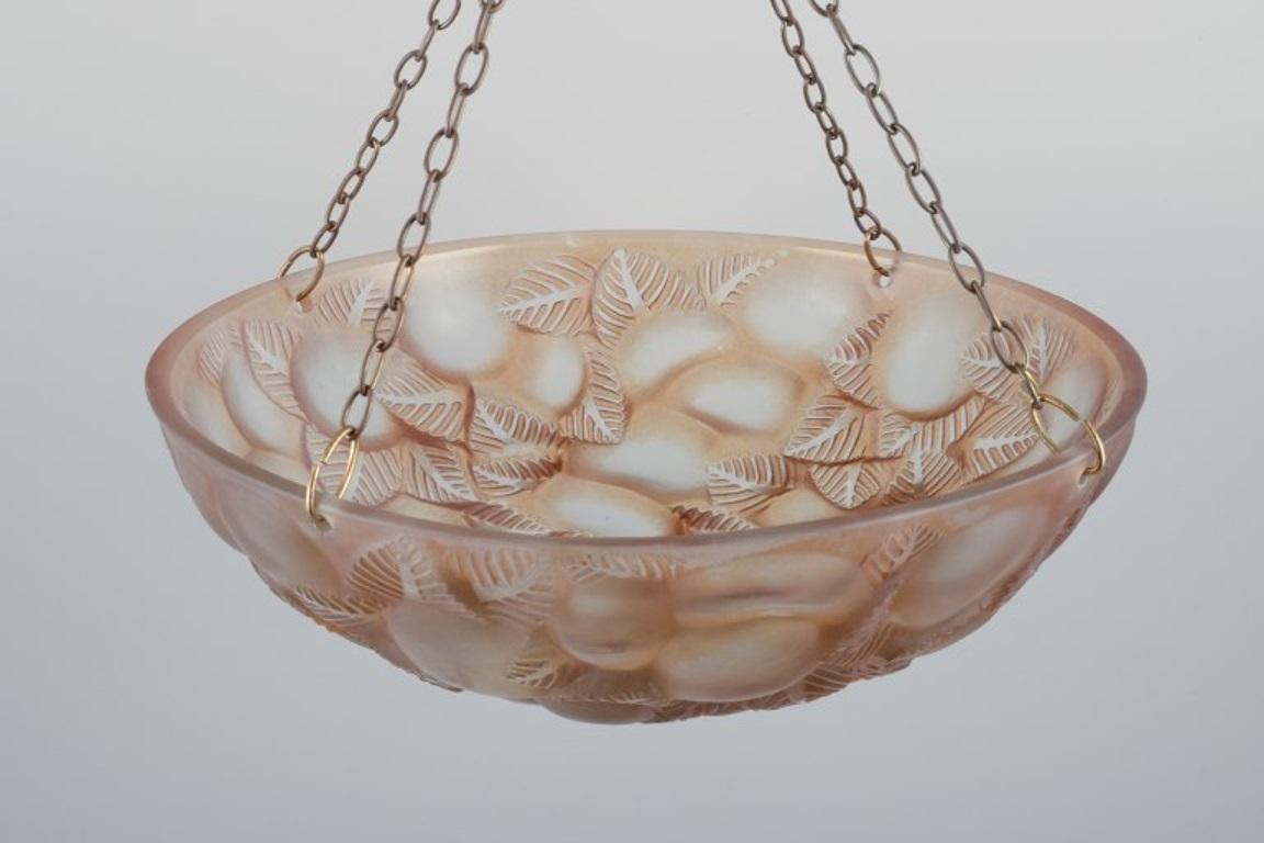 Francese Lampada a sospensione René Lalique 