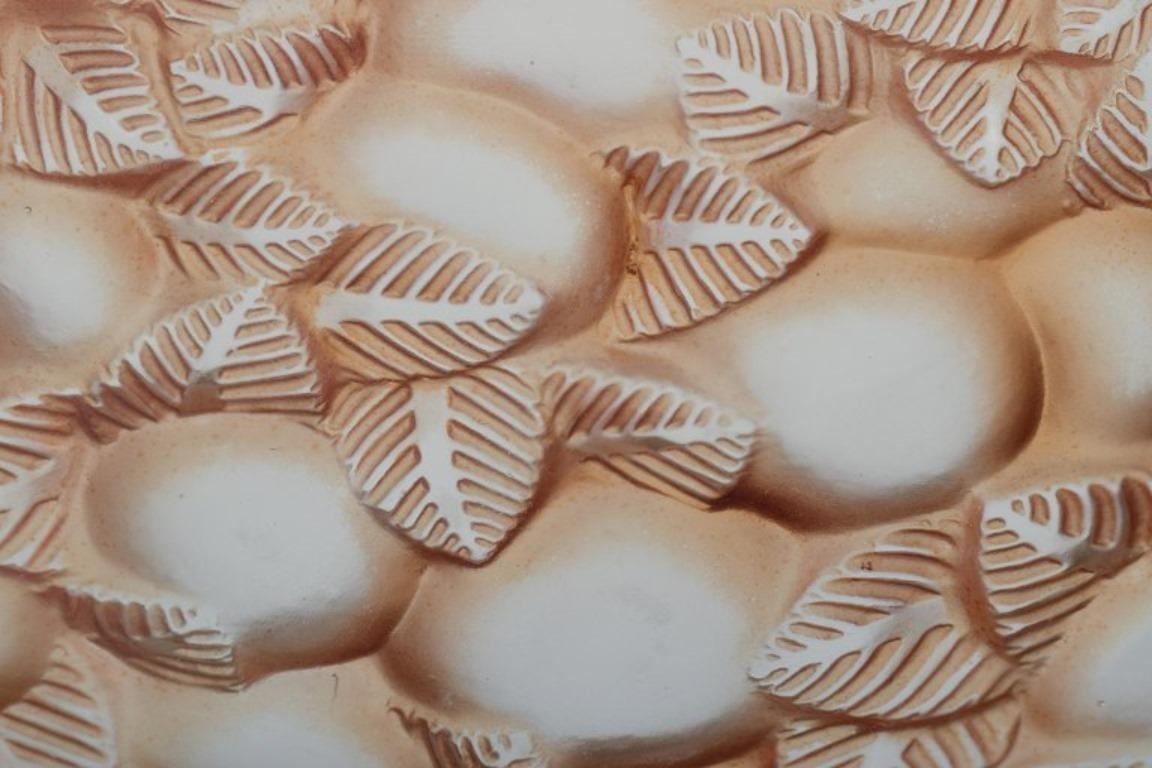 Metà XX secolo Lampada a sospensione René Lalique 