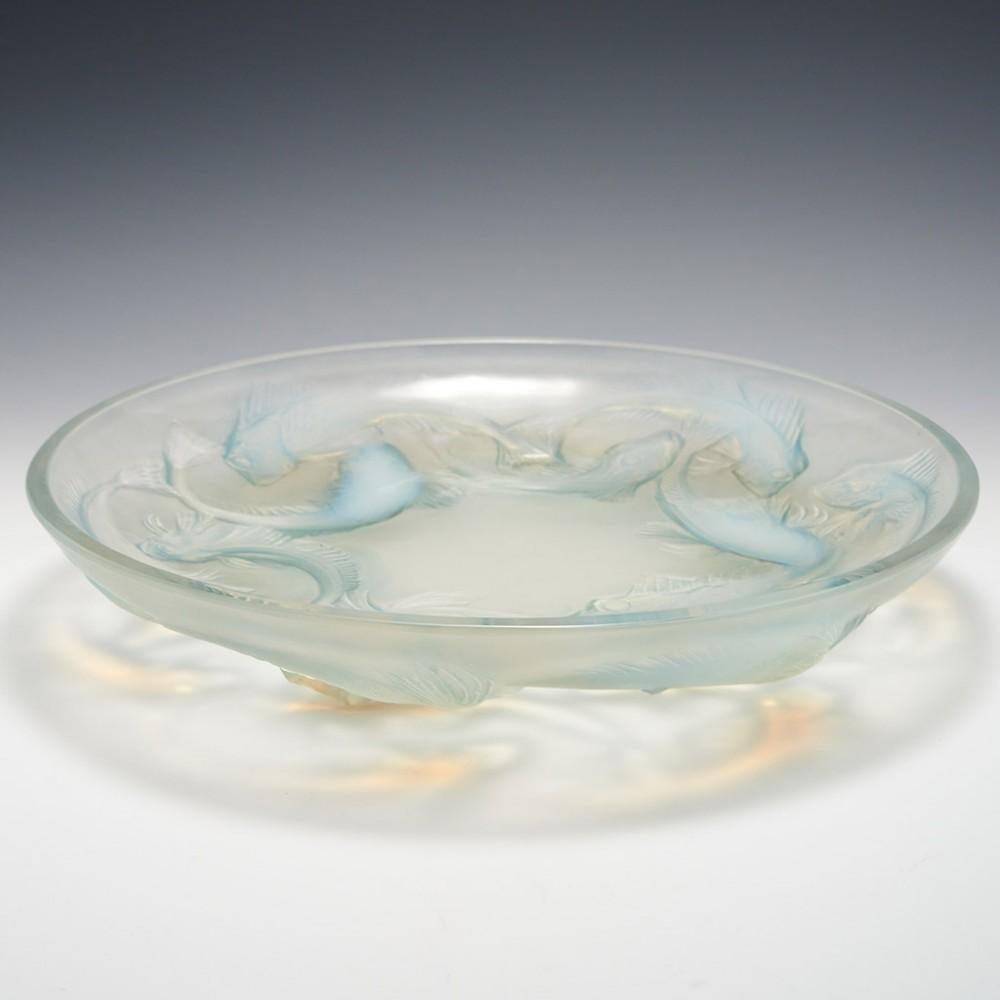 French Rene Lalique Martigues Coupe, Designed, 1920
