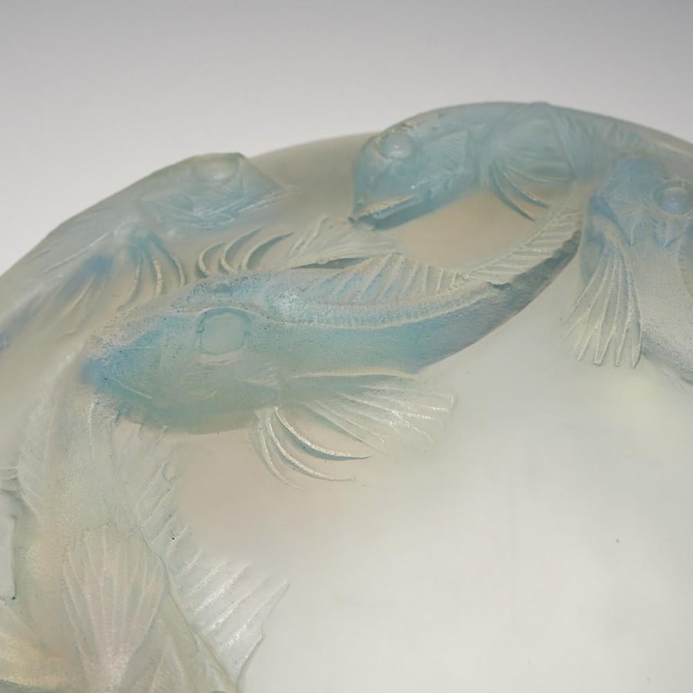 Rene Lalique Martigues Coupe, Designed, 1920 In Good Condition In Tunbridge Wells, GB