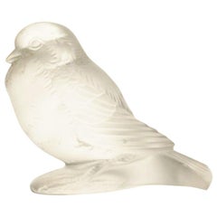 René Lalique "Moineau Fier" Paperweight