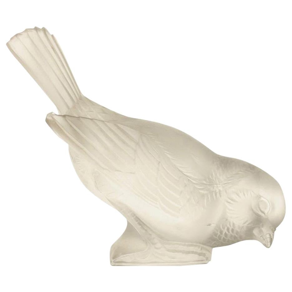 René Lalique "Moineau Hardi" Paperweight For Sale