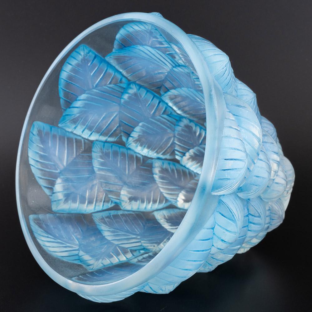 Rene Lalique Moissac Jarrón Diseñado 1927 - Marcilhac 992 principios del siglo XX en venta