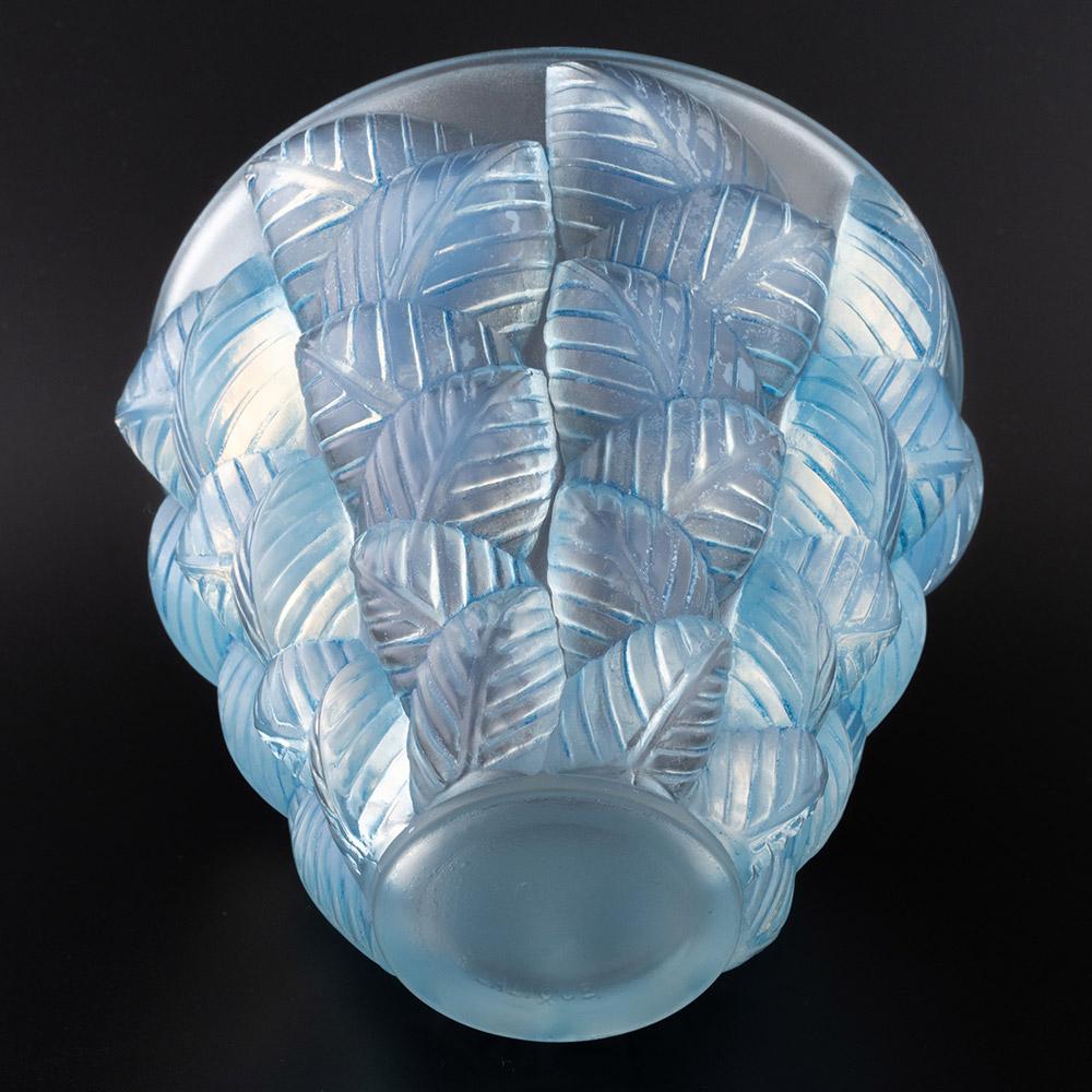 Rene Lalique Moissac Jarrón Diseñado 1927 - Marcilhac 992 en venta 2