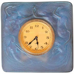 René Lalique Naïades Clock