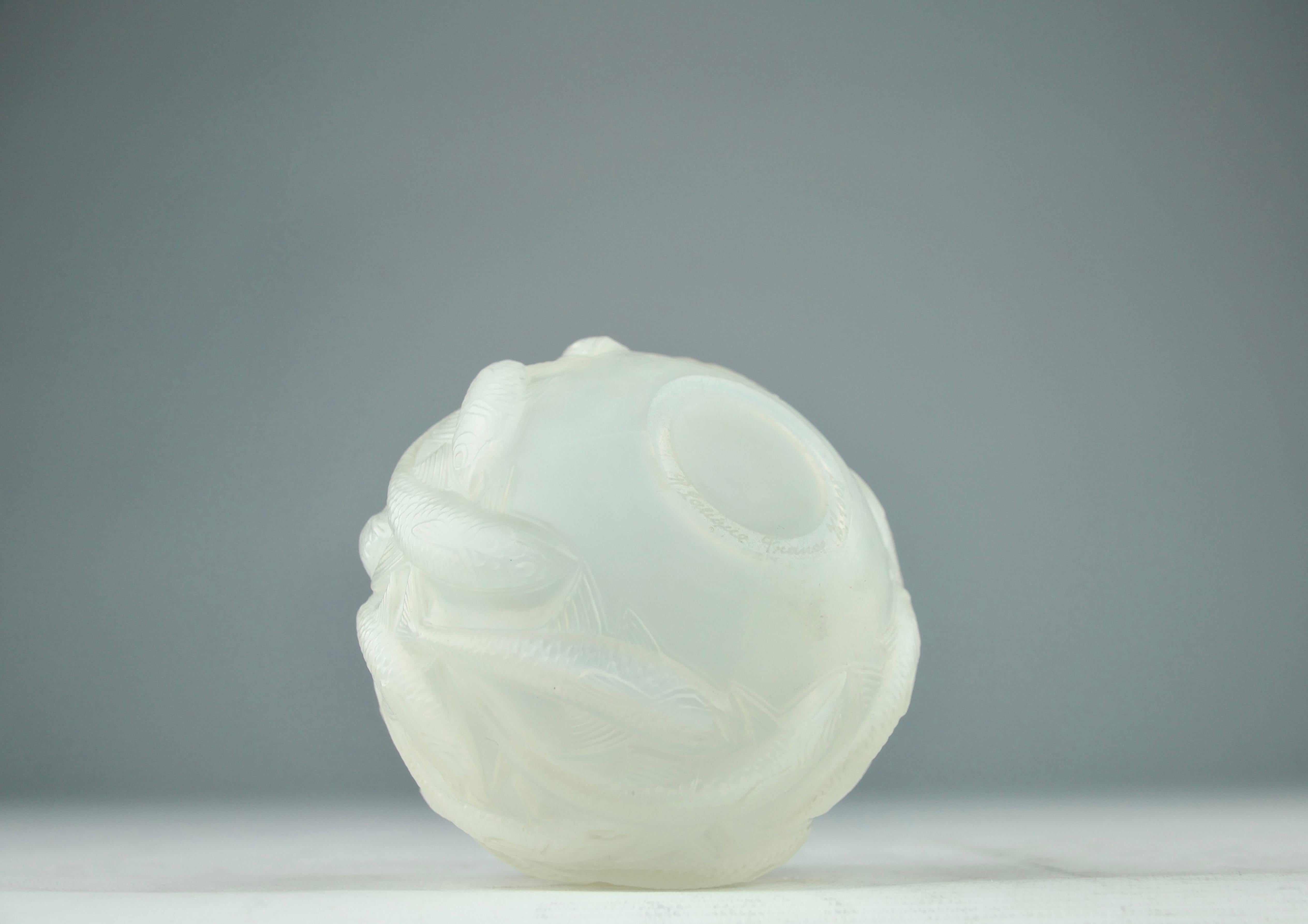 René Lalique, Jarrón Oleron, Francia 1927 en Bueno estado para la venta en PARIS, FR