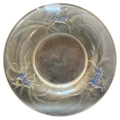 René Lalique Opaleszierende Art Deco Schale Gazellen Modell