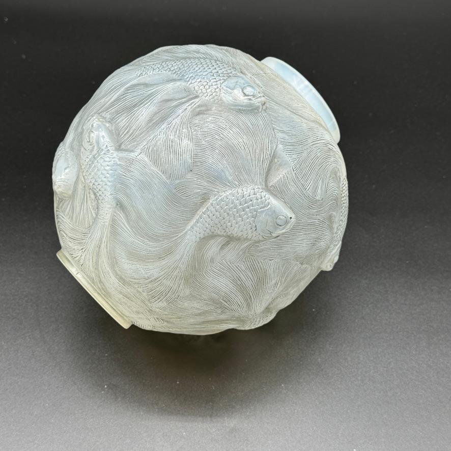 Rene Lalique Opalescent Art Deco Formose Vase 1