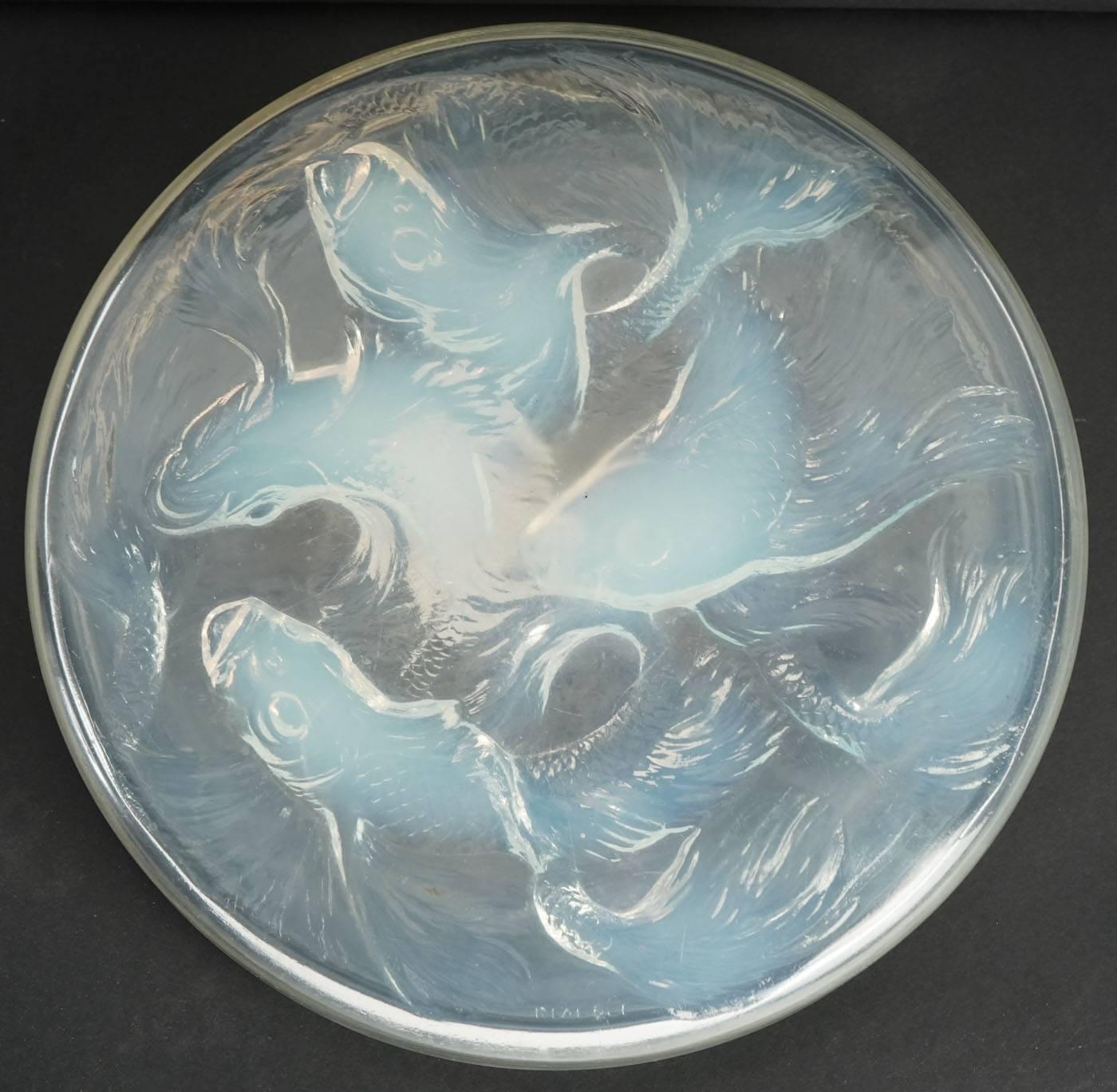 Early 20th Century René Lalique Opalescent Box Cyprins