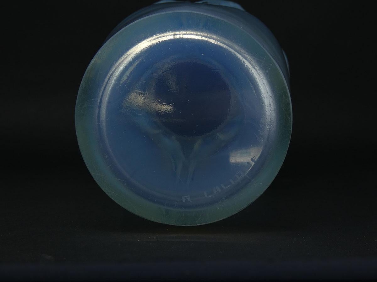 lalique budgerigar vase