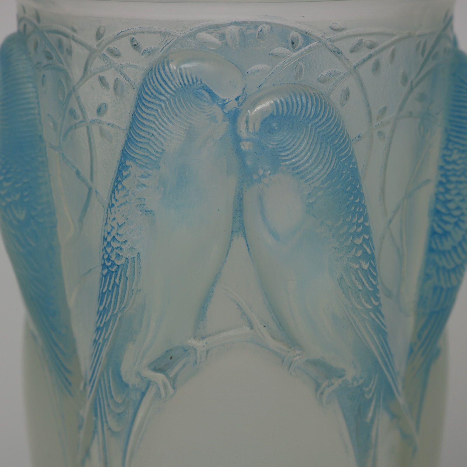 Rene Lalique - Vase « Ceylan » en verre opalescent Excellent état - En vente à Chelmsford, Essex