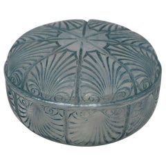 Rene Lalique Opalescent Glass Coquilles Box