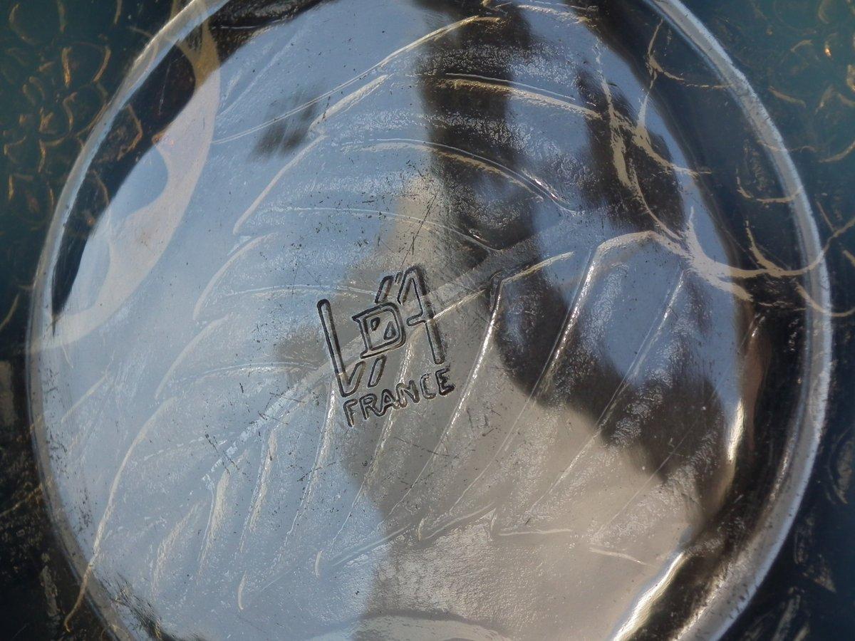 Schale aus opalisierendem Glas „Dahlias No.1“ von Rene Lalique im Angebot 7