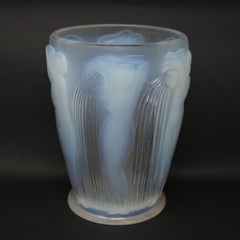 Rene Lalique Opalescent Glass Danaides Vase