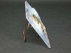 Rene Lalique Uhr „Inseparables“ aus opalisierendem Glas