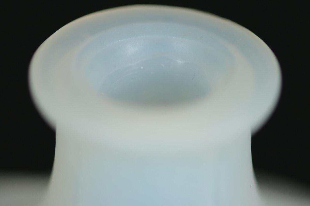 French Rene Lalique Opalescent Glass 'Malines' Vase For Sale