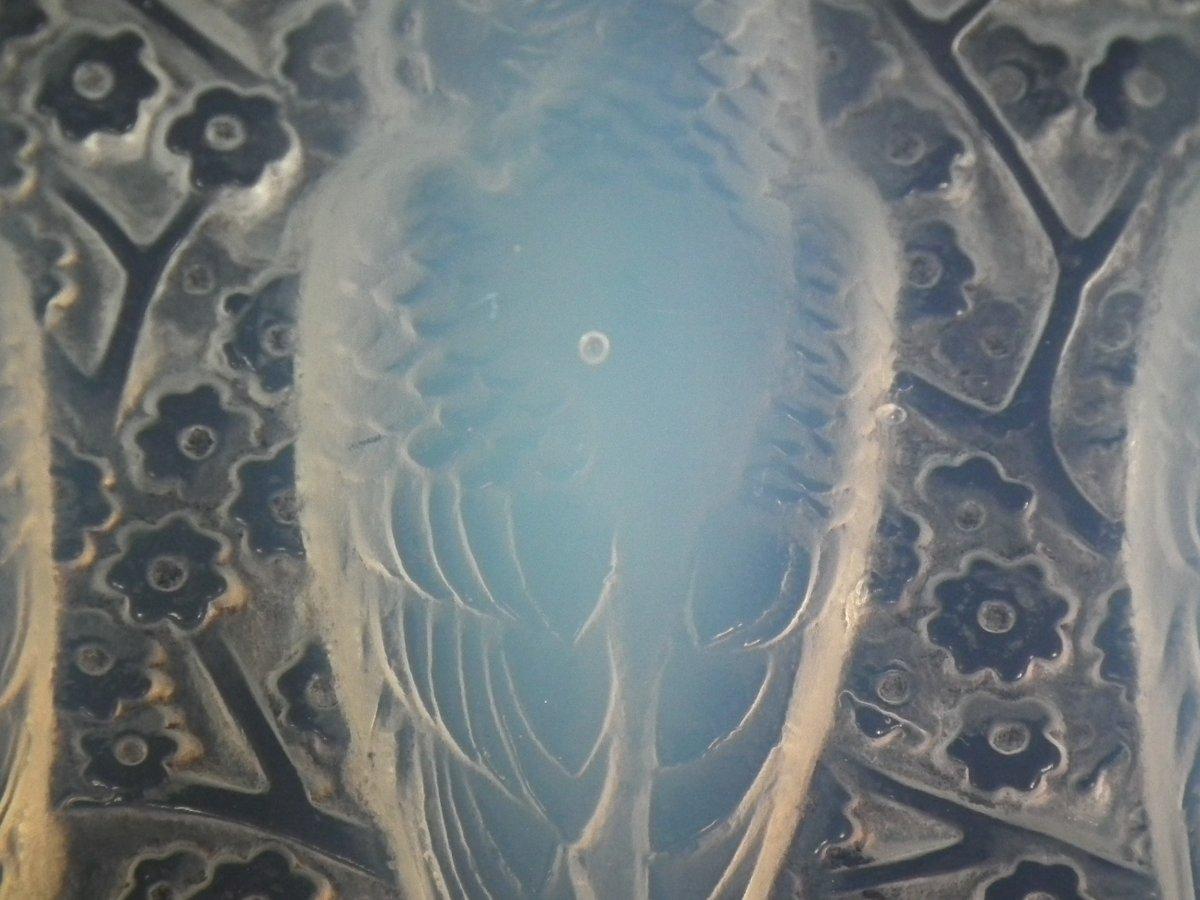 Rene Lalique Opalescent Glass 'Perruches' Bowl 1