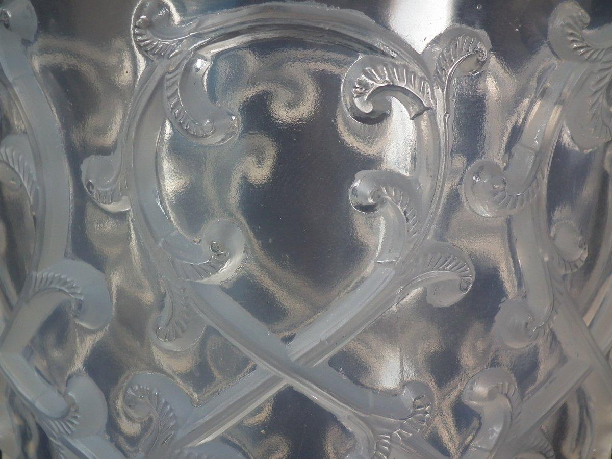 René Lalique Opalescent Glass 'Sarments' Rinser 4