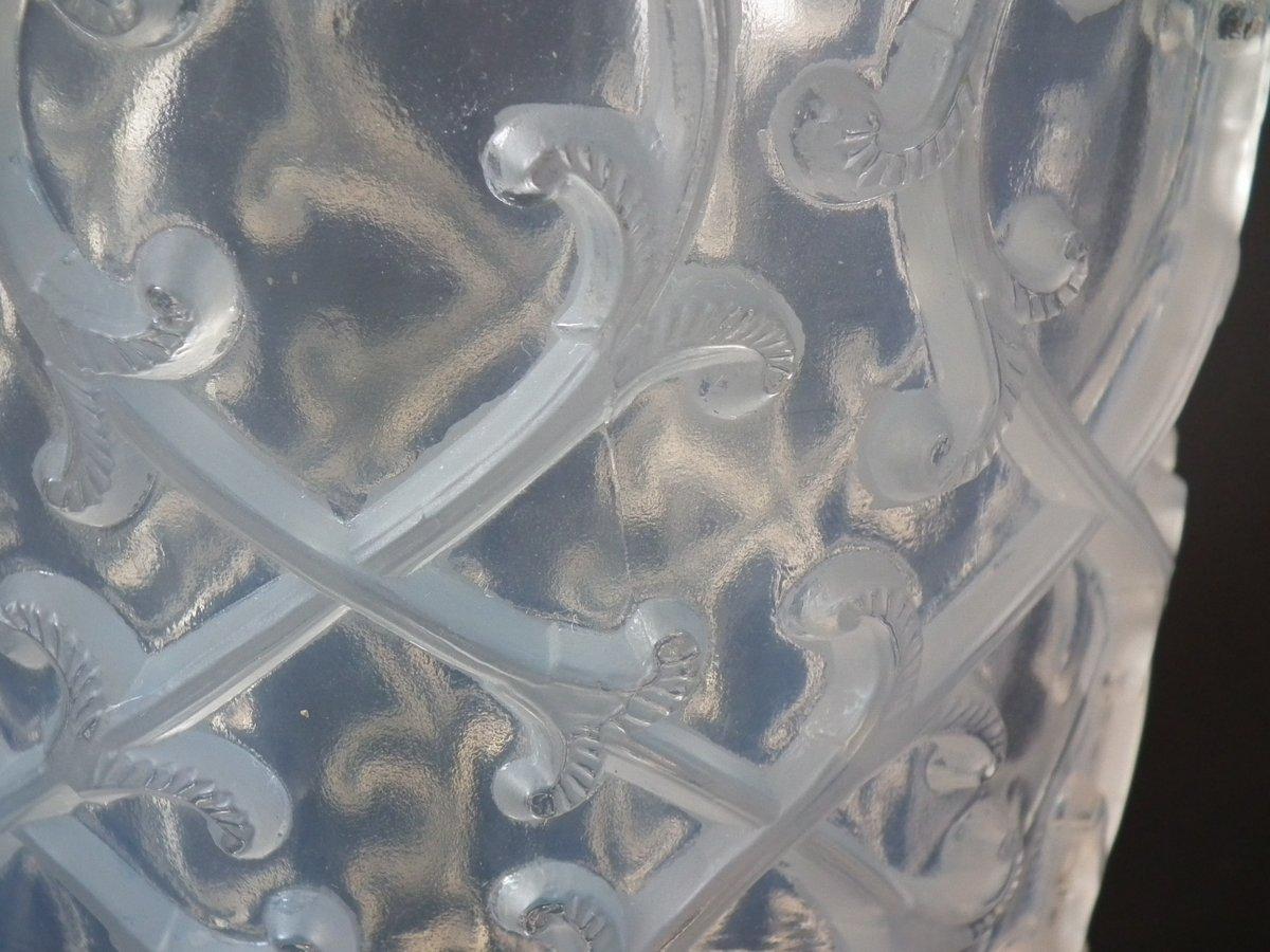 René Lalique Opalescent Glass 'Sarments' Rinser 3