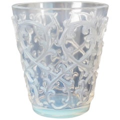 Vintage René Lalique Opalescent Glass 'Sarments' Rinser
