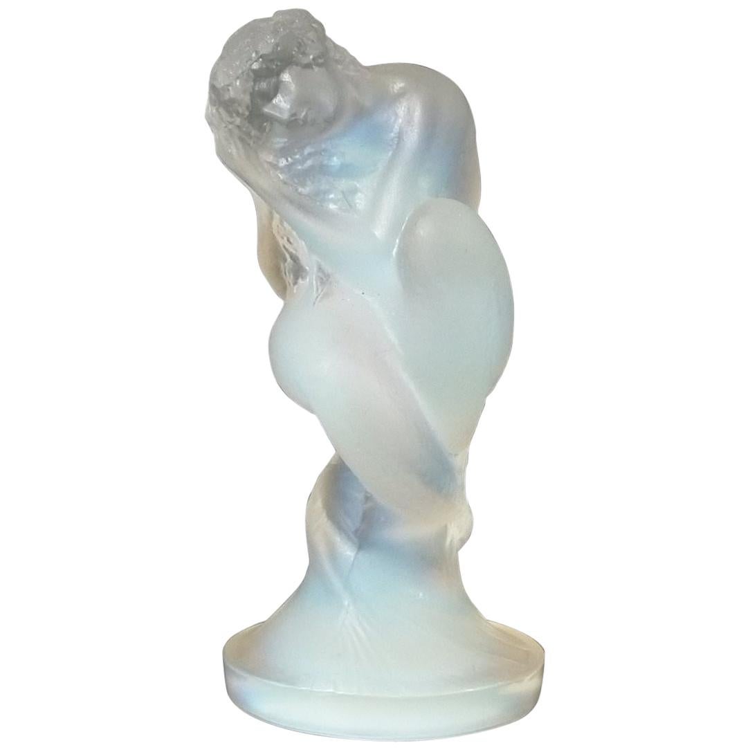 Rene Lalique Opalescent Glass 'Sirene' Statuette