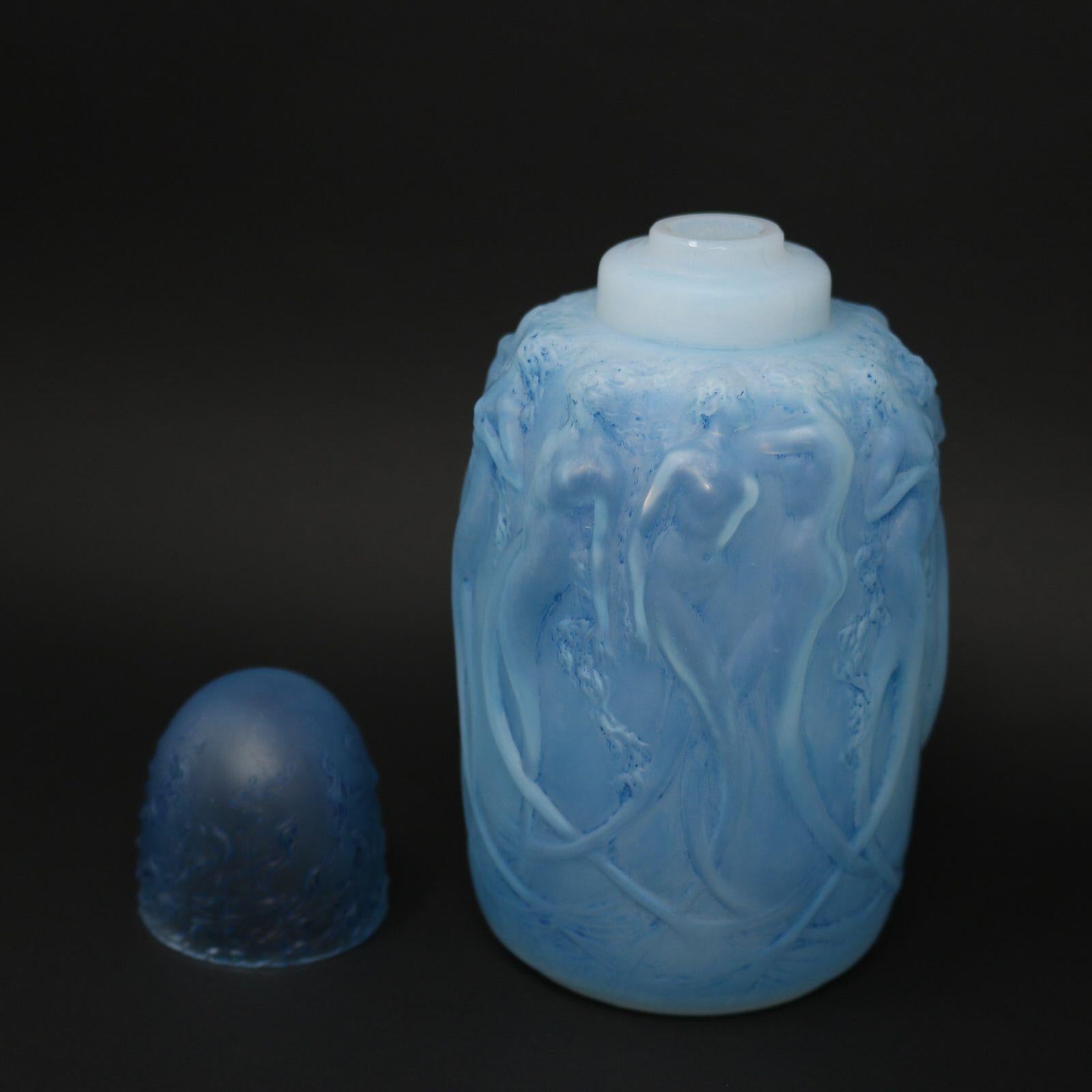 Bruciaincenso Sirenes in vetro opalescente di Rene Lalique in vendita 5