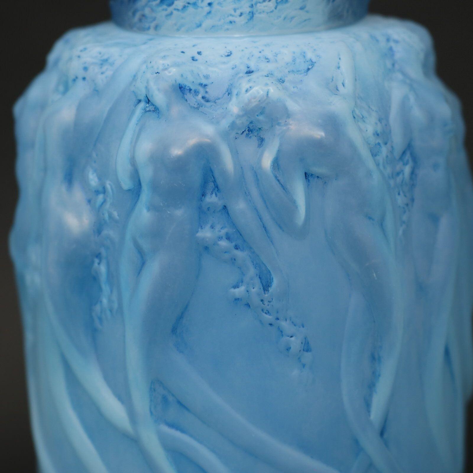 Bruciaincenso Sirenes in vetro opalescente di Rene Lalique in vendita 1