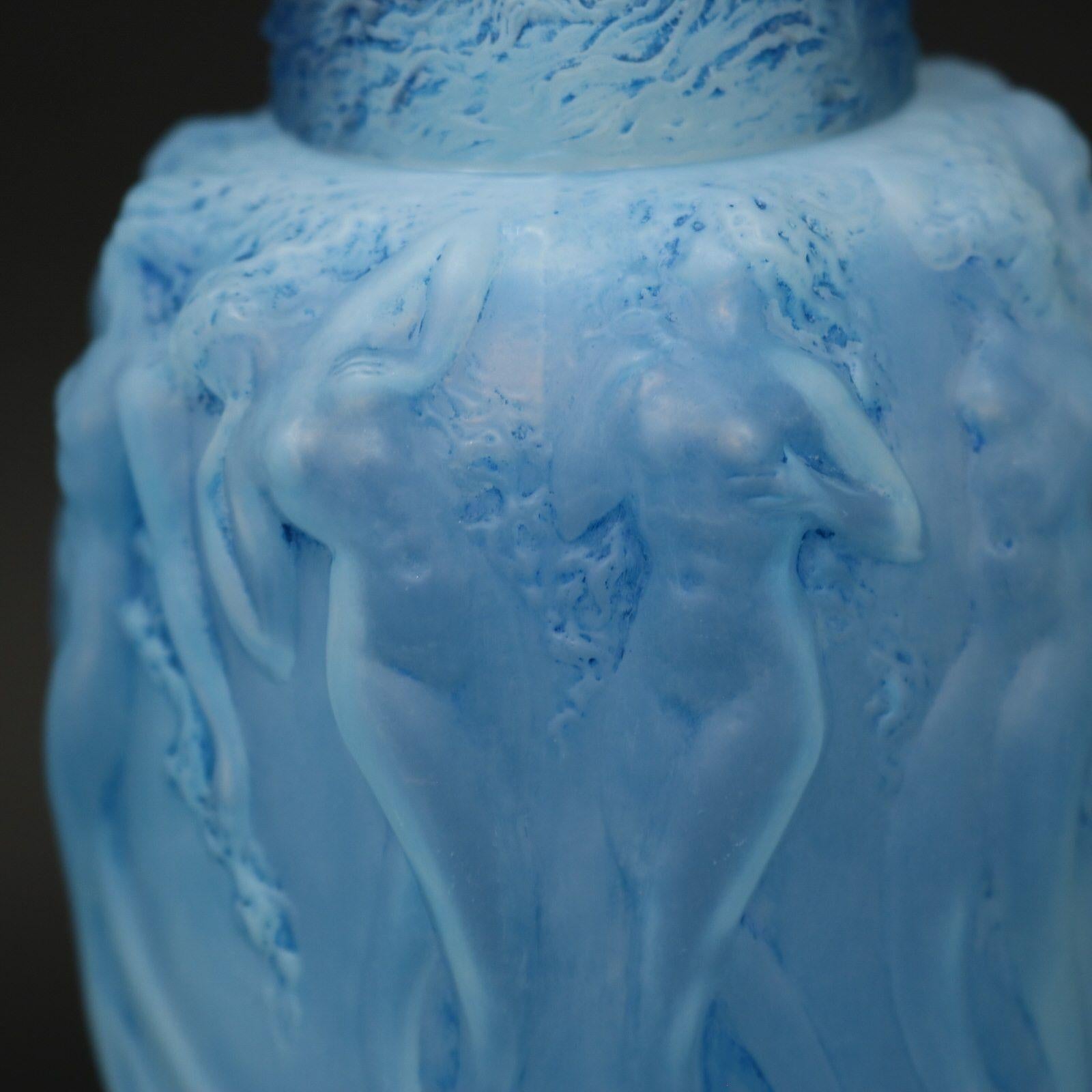 Bruciaincenso Sirenes in vetro opalescente di Rene Lalique in vendita 2