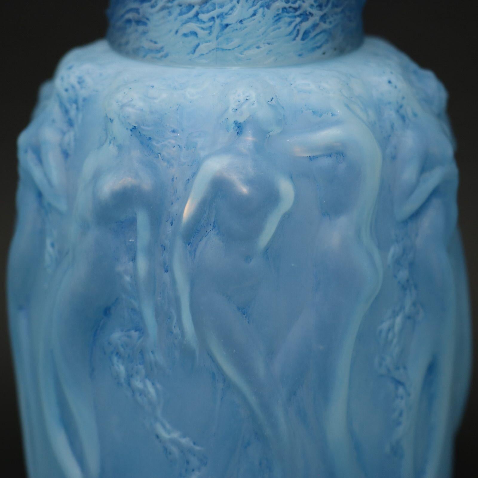 Bruciaincenso Sirenes in vetro opalescente di Rene Lalique in vendita 3