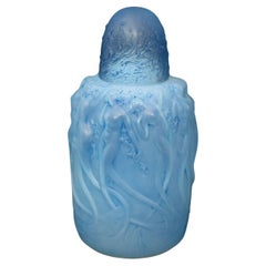 Rene Lalique Opalescent Glas Sirenes Weihrauchbrenner
