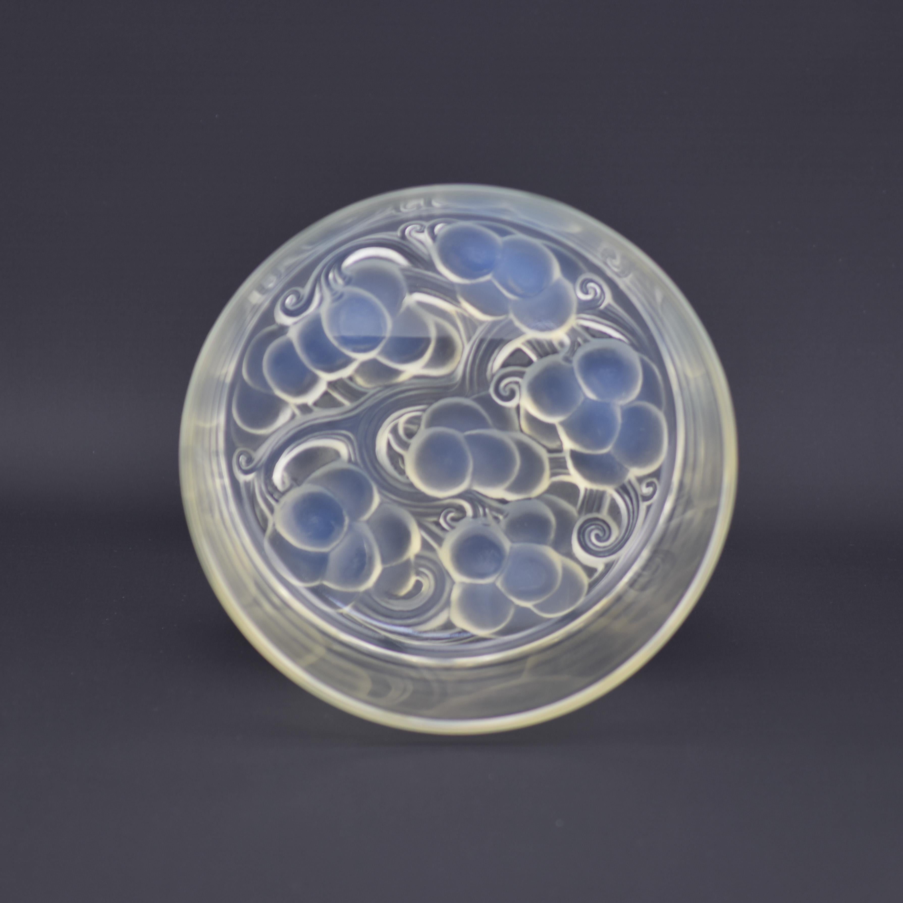 Rene Lalique opalescent Marienthal Confiturier ( jam pot) C1924 2