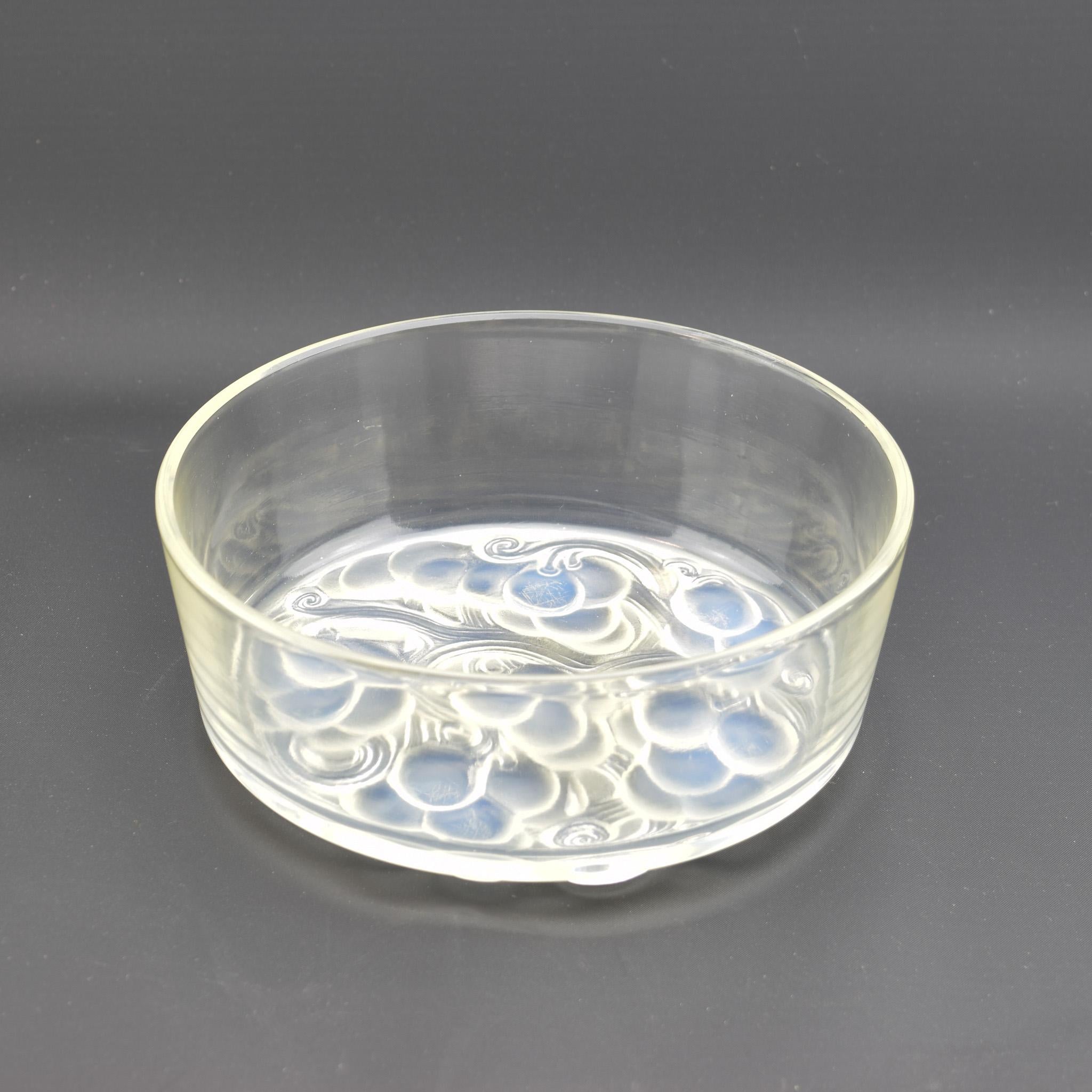 Art Deco Rene Lalique opalescent Marienthal Confiturier ( jam pot) C1924