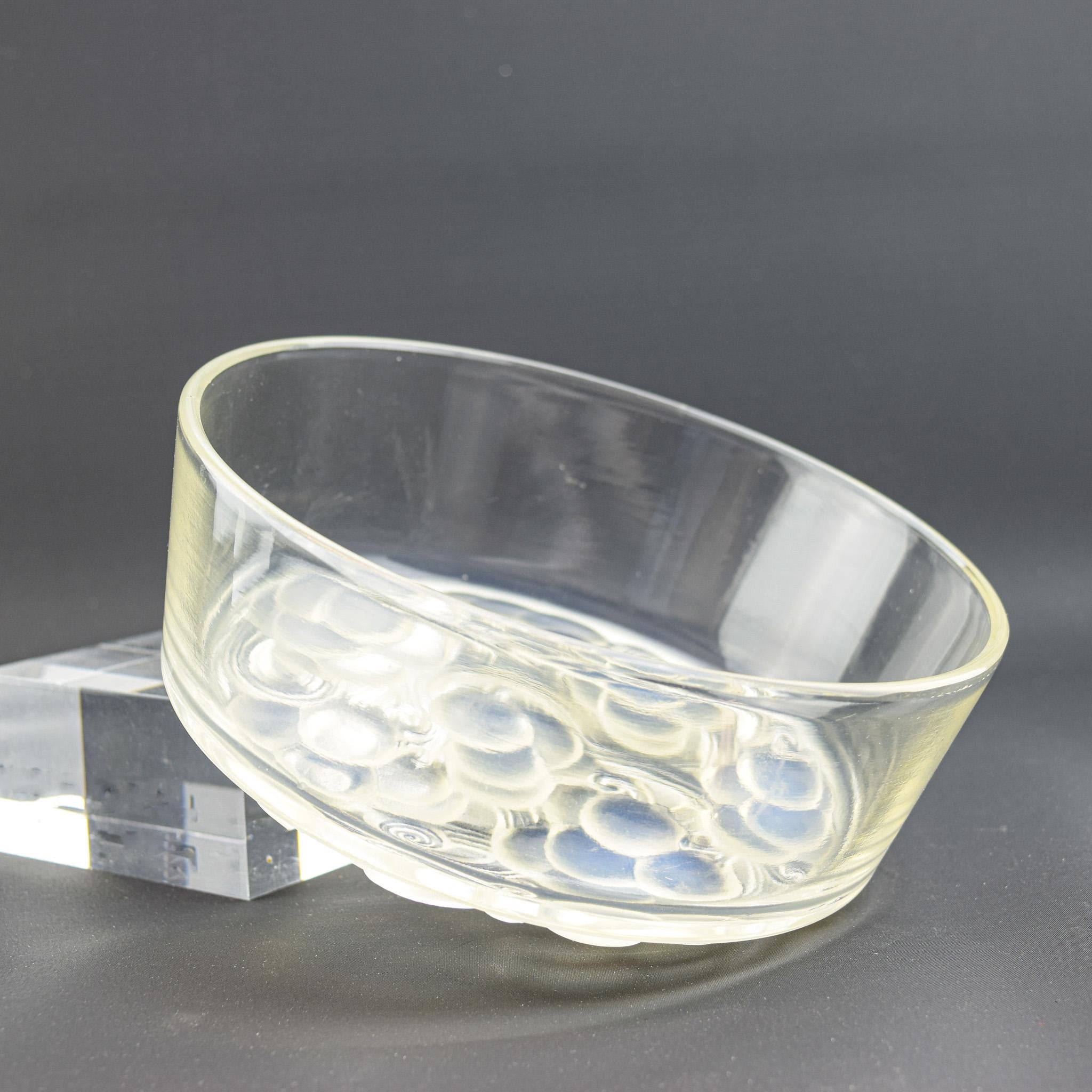 Early 20th Century Rene Lalique opalescent Marienthal Confiturier ( jam pot) C1924