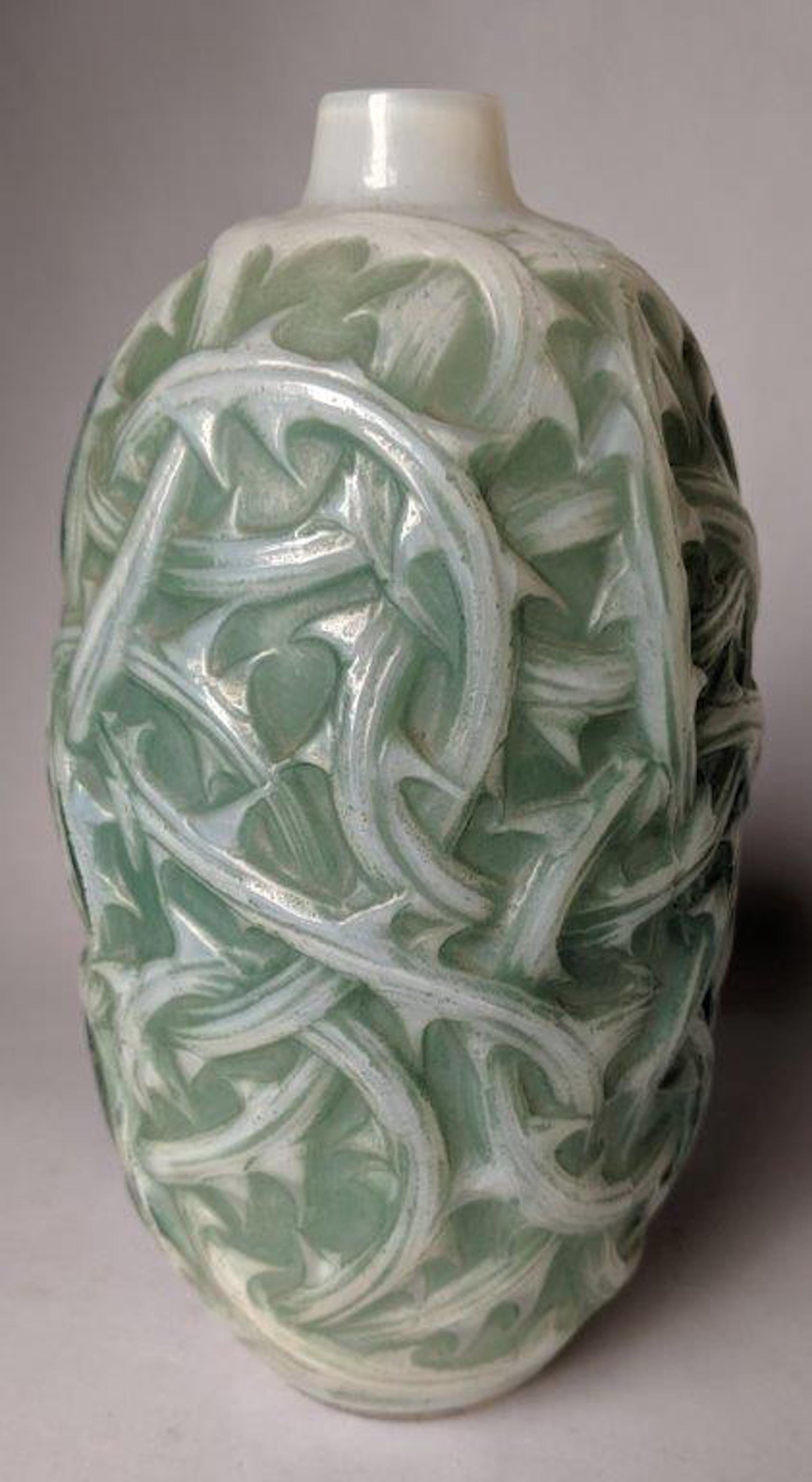 Blown Glass Rene Lalique Opalescent 