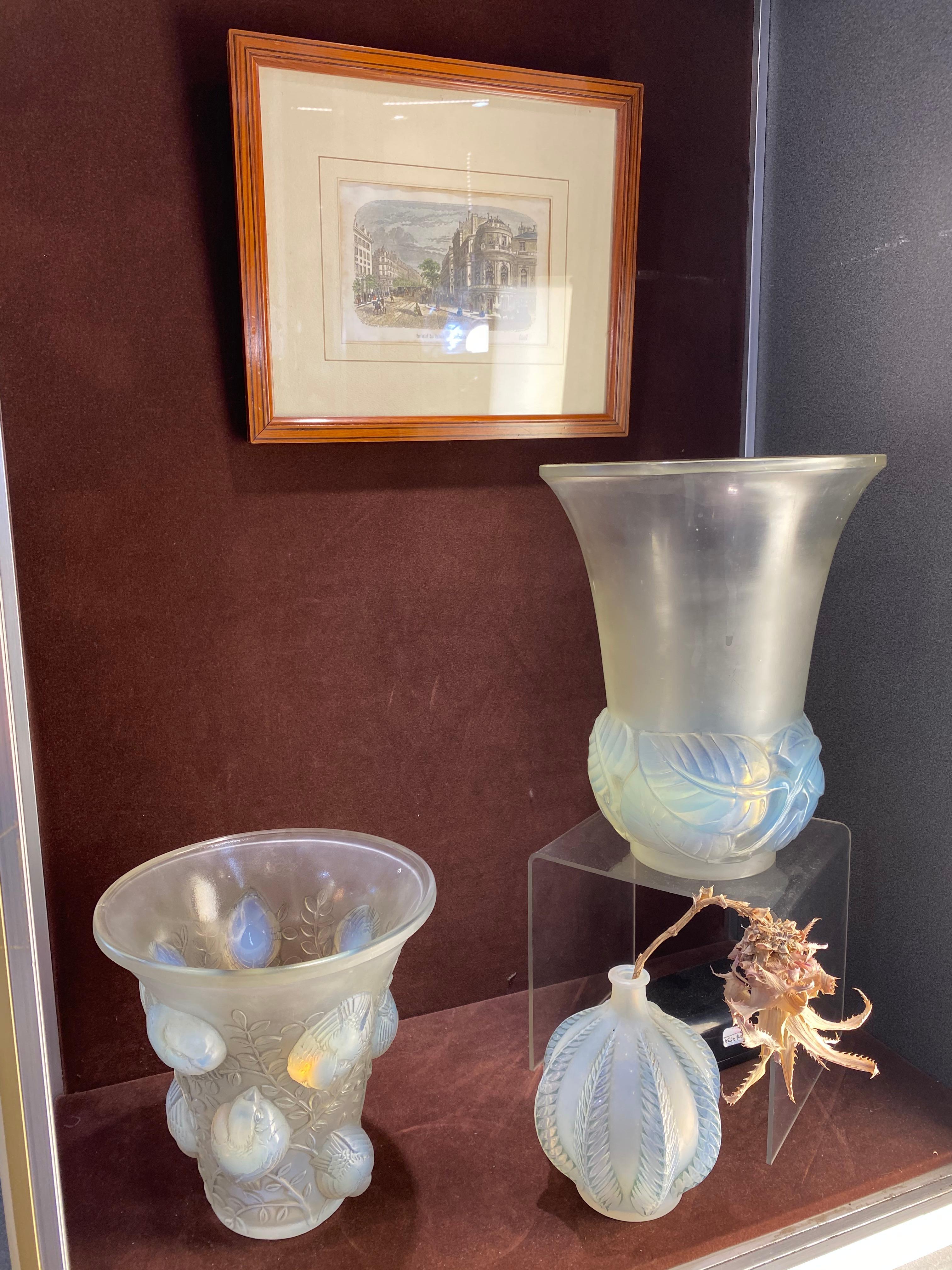 Art Deco Rene Lalique Opalescent Vase 