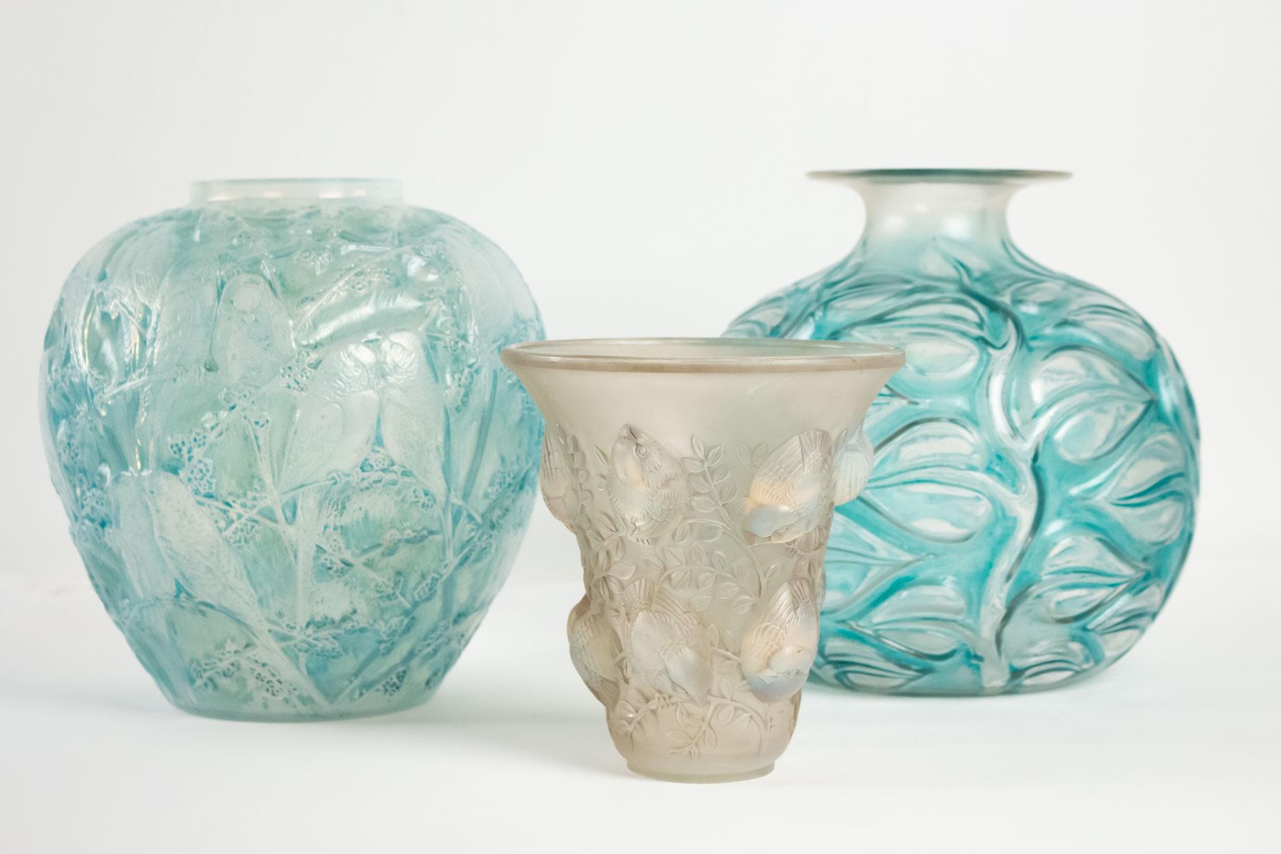 René Lalique Opalescent Vase 