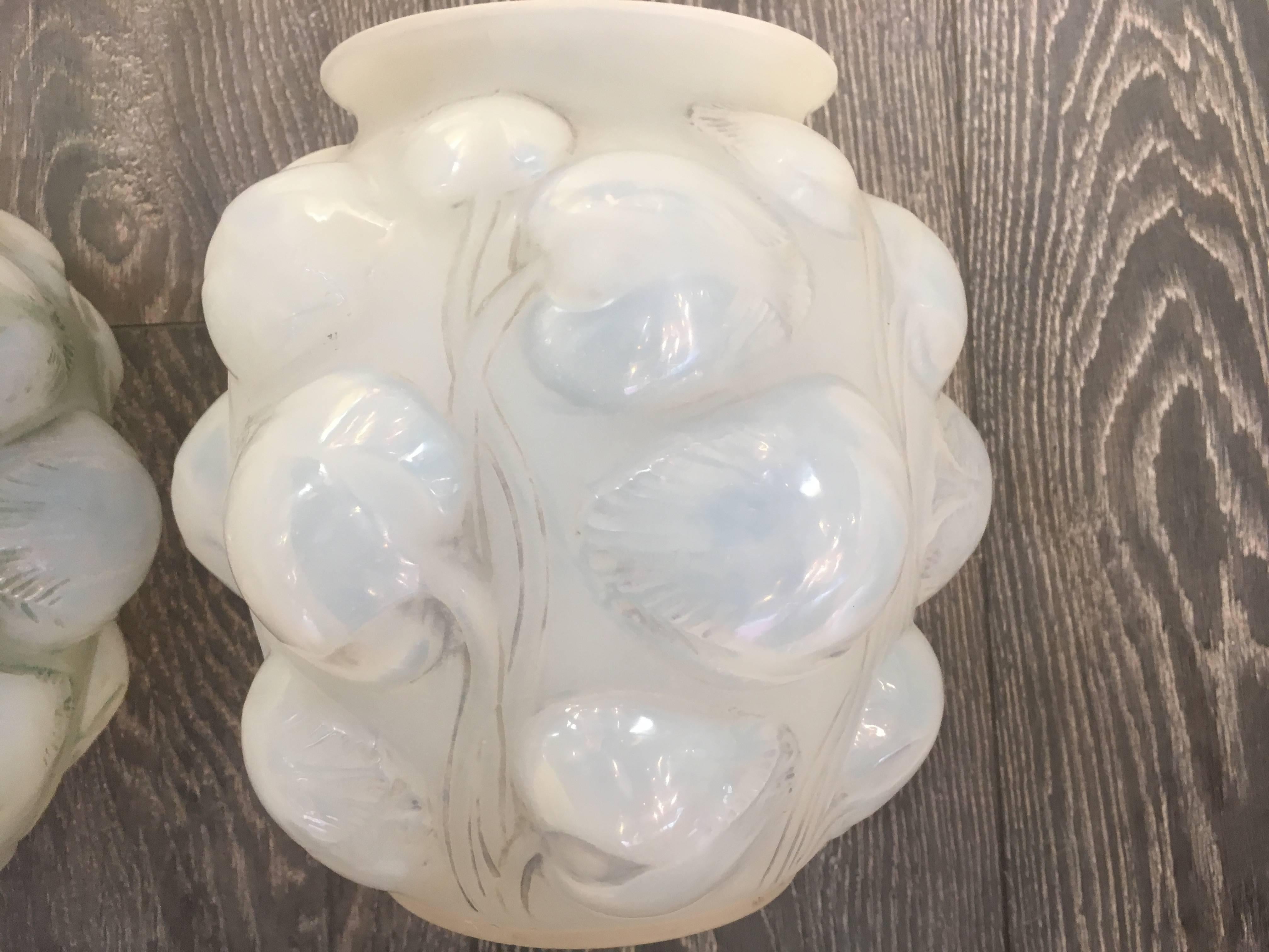 René Lalique Opalescent Vase 