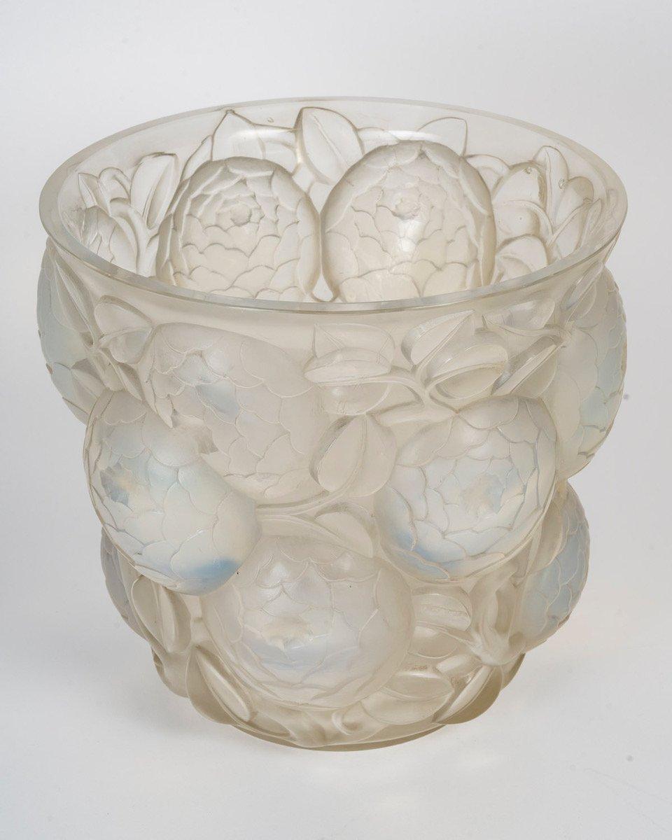 René Lalique - Jarrón opalescente 