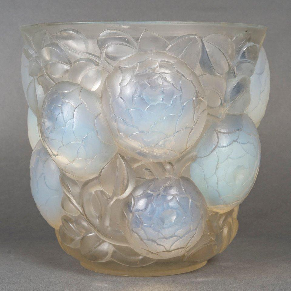 René Lalique - Jarrón opalescente 
