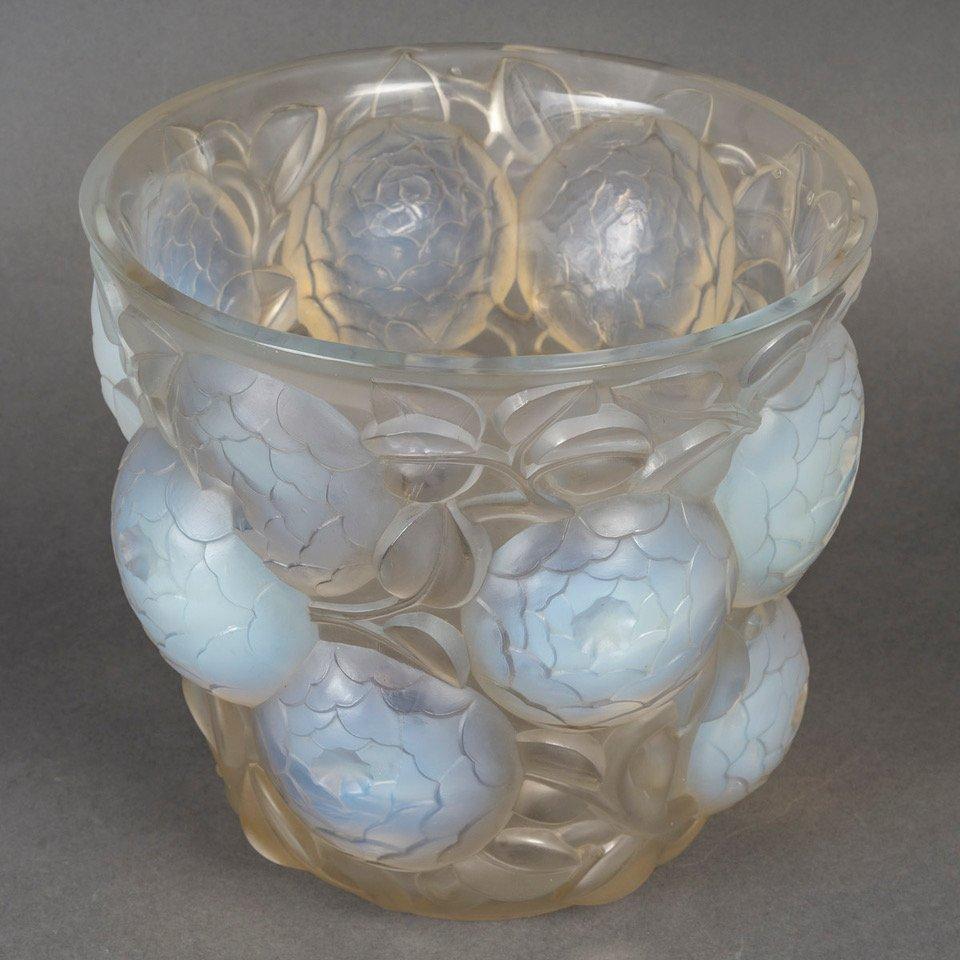 René Lalique - Jarrón opalescente 