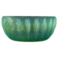 René Lalique: Taza de menta "Periquitos" 1931