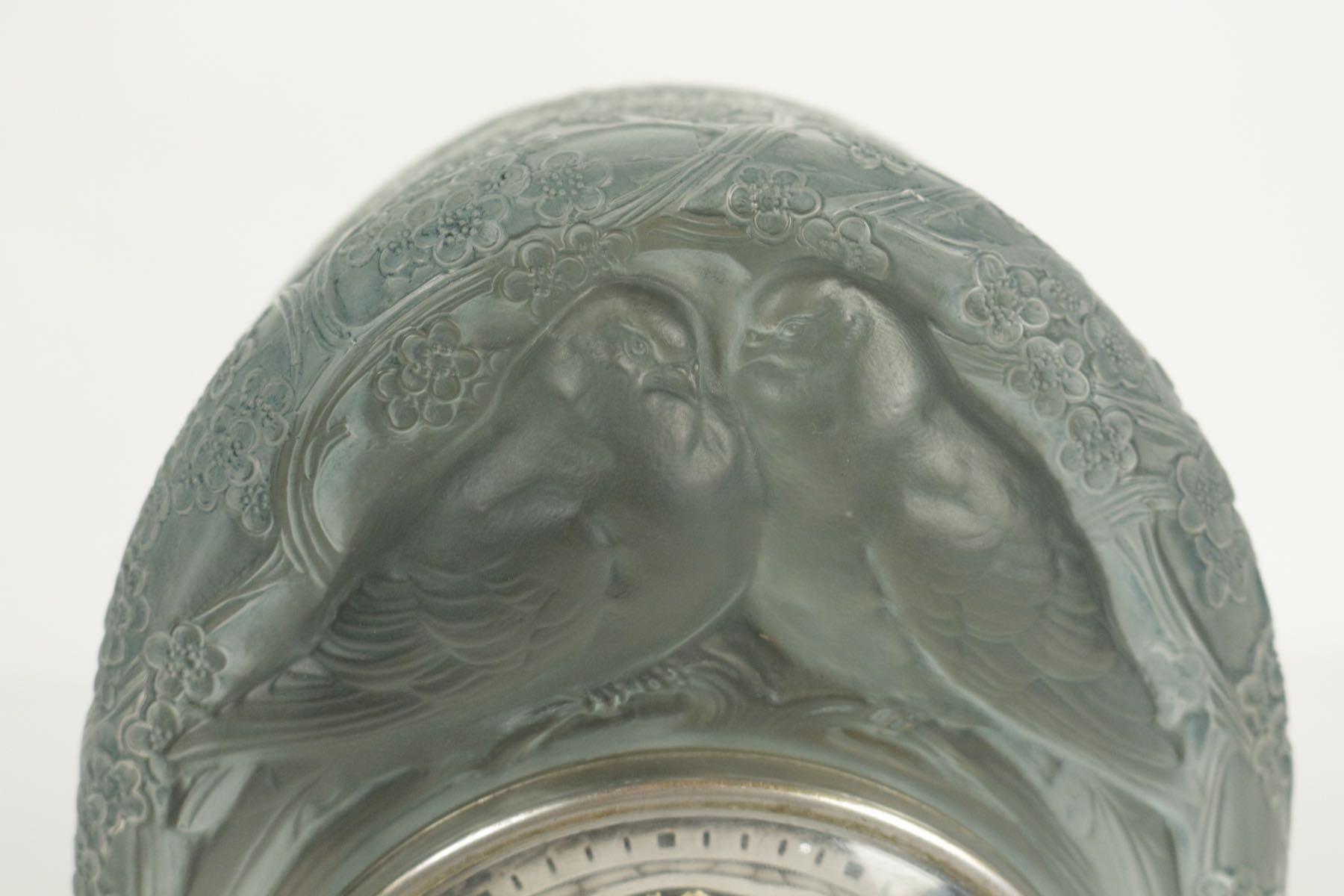 French René Lalique Pendule 