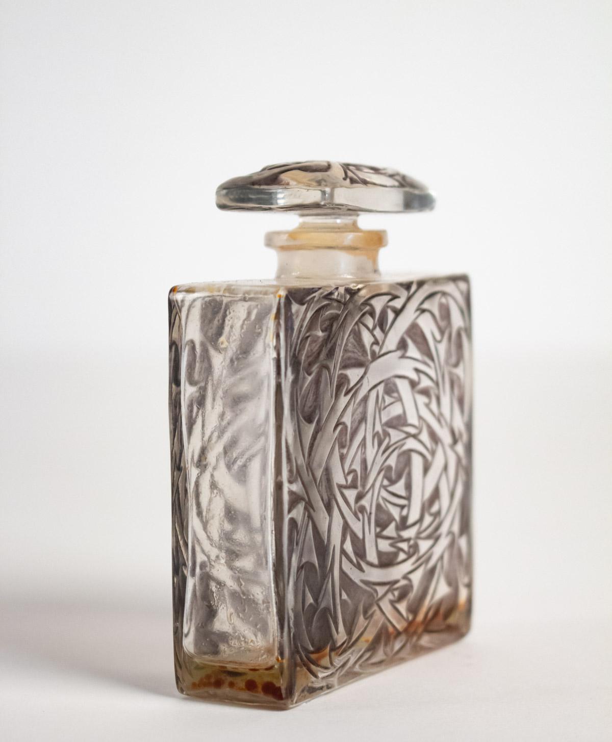 Rene Lalique Perfume Bottle Entrelacs In Good Condition In Saint-Ouen, FR
