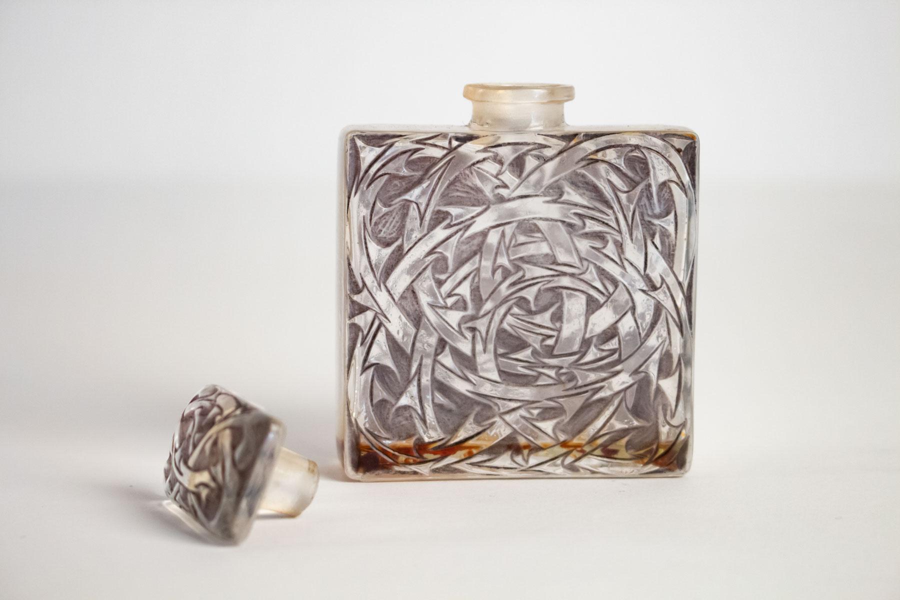 Early 20th Century Rene Lalique Perfume Bottle Entrelacs