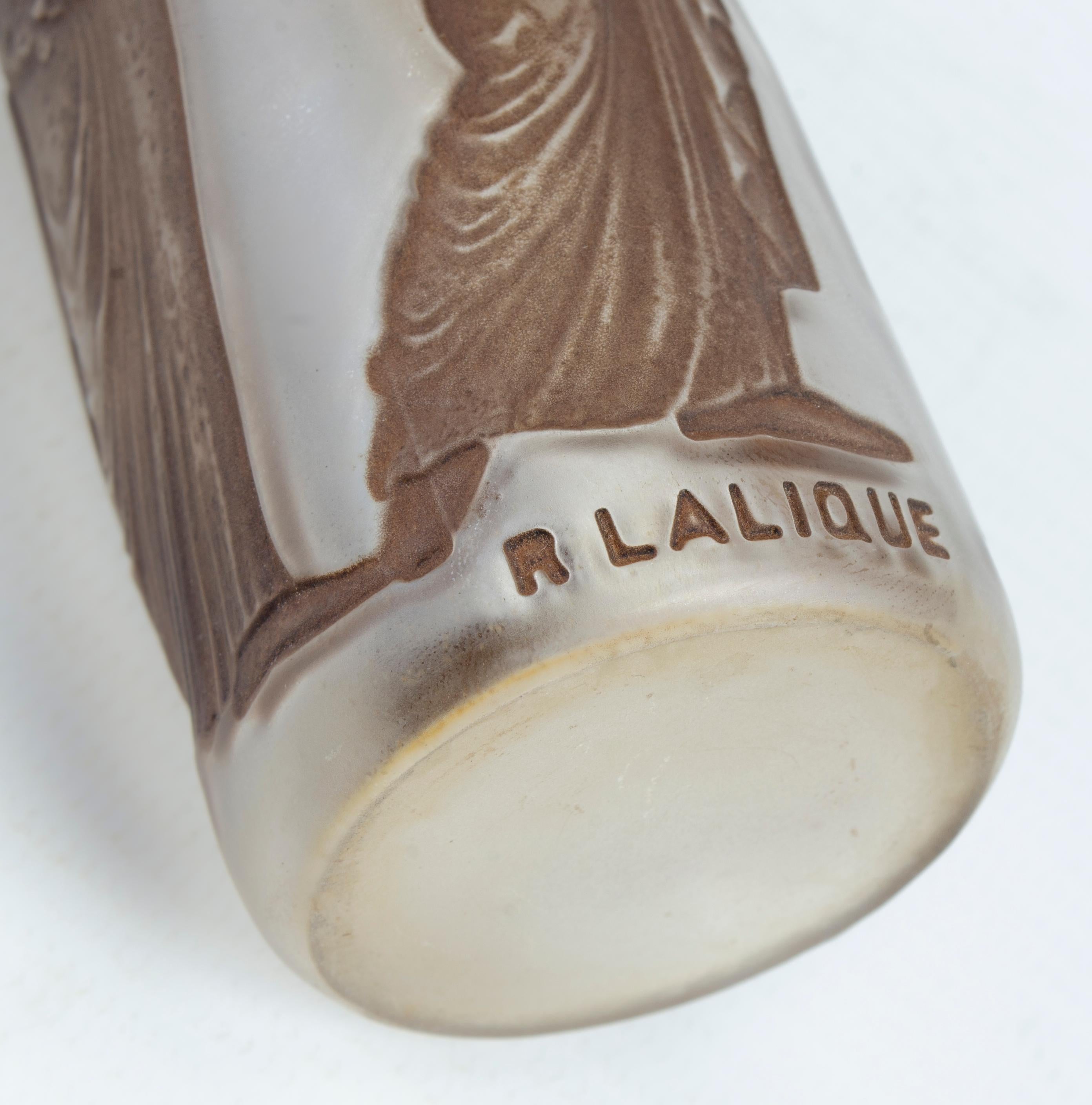 Neoclassical Rene Lalique Perfume Bottle