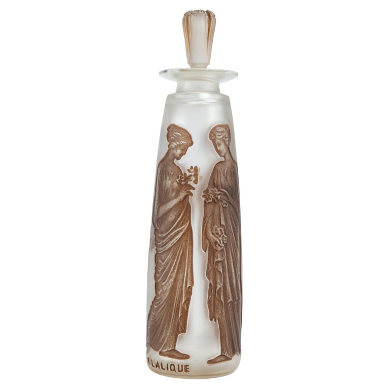 Rene Lalique Perfume Bottle For Sale at 1stDibs