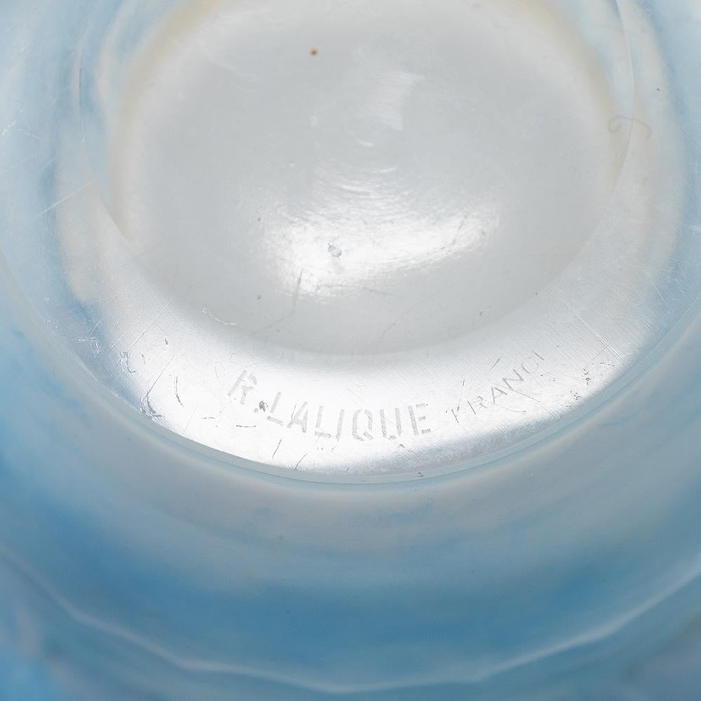 Vaso Piriac di Rene Lalique disegnato nel 1930 - Marcilhac 1043 in vendita 1
