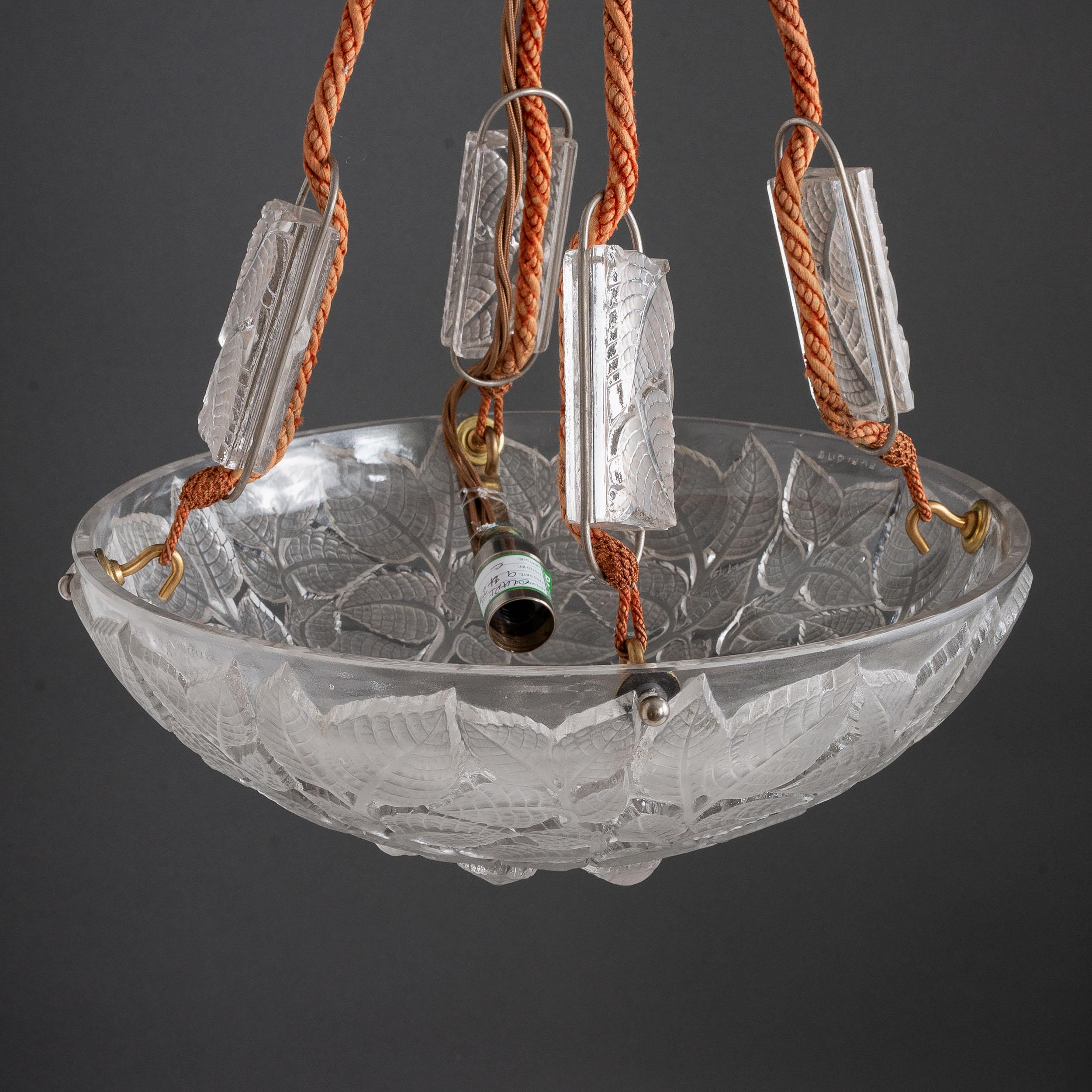 Rene Lalique Plafonnier For Sale 5
