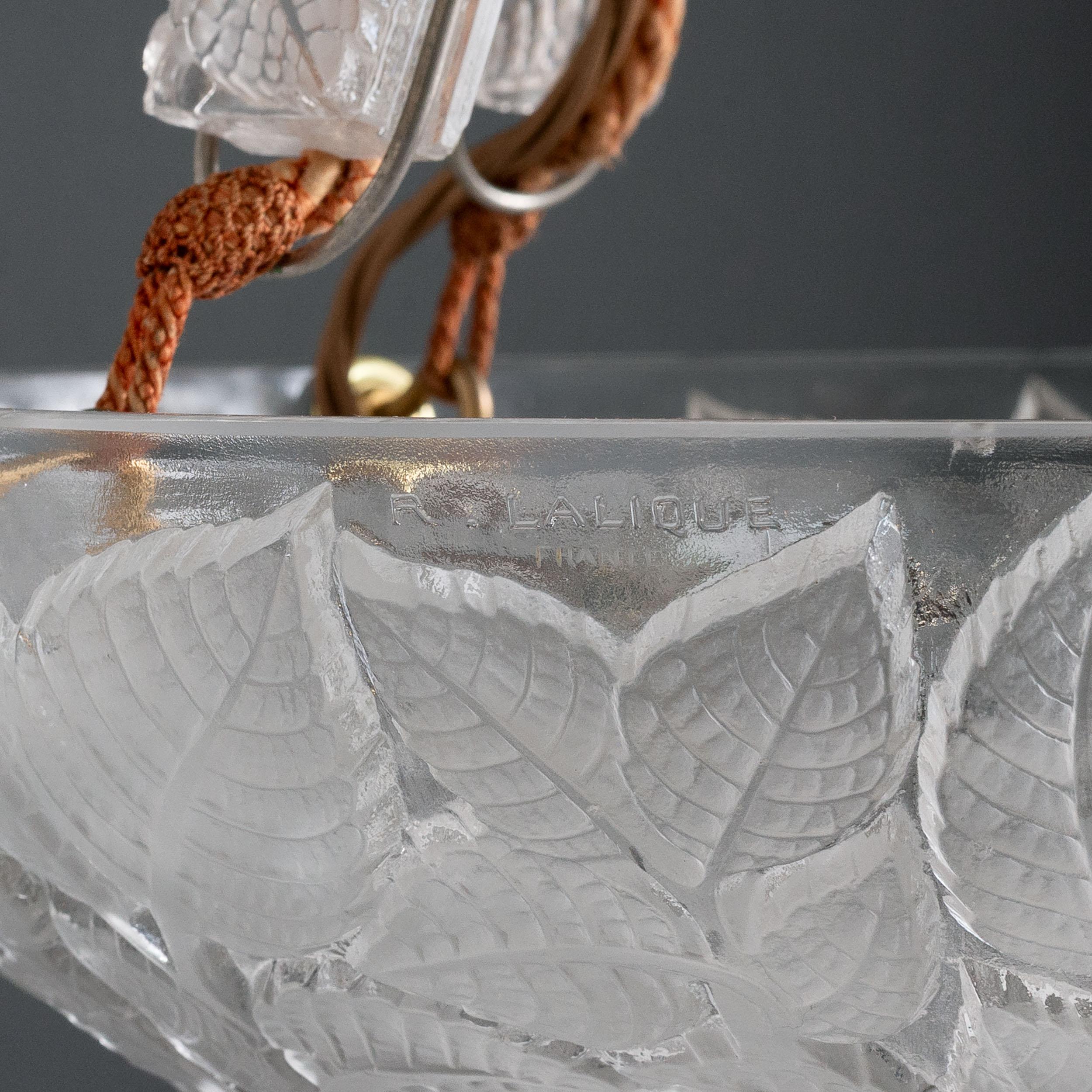 Rene Lalique Plafonnier In Good Condition For Sale In London, GB